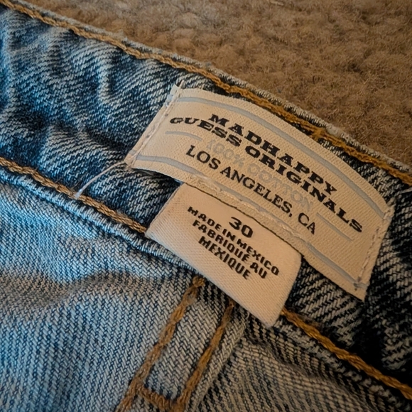 Guess X Madhappy Women's Straight Leg Jeans - Light Blue - Picture 4 of 13